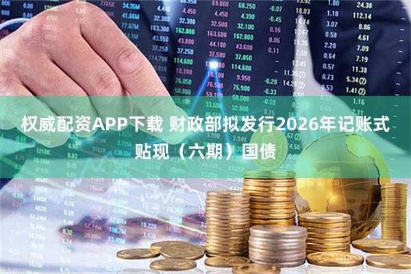 权威配资APP下载 财政部拟发行2026年记账式贴现（六期）国债